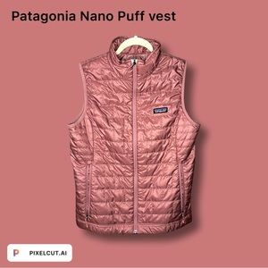 Patagonia Nano Puff vest new light weight highly compressible 60 grams recycled.